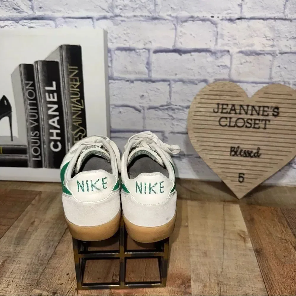 Nike Killshot 2 Lucid Green White Leather Sneakers Shoes 432997-111 Size 10.5